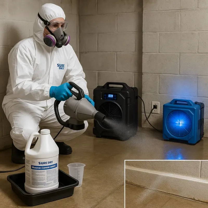Sanitization and Odor Removal process in Williston Highlands, FL