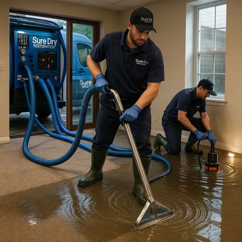 Water Extraction and Removal process in Williston Highlands, FL